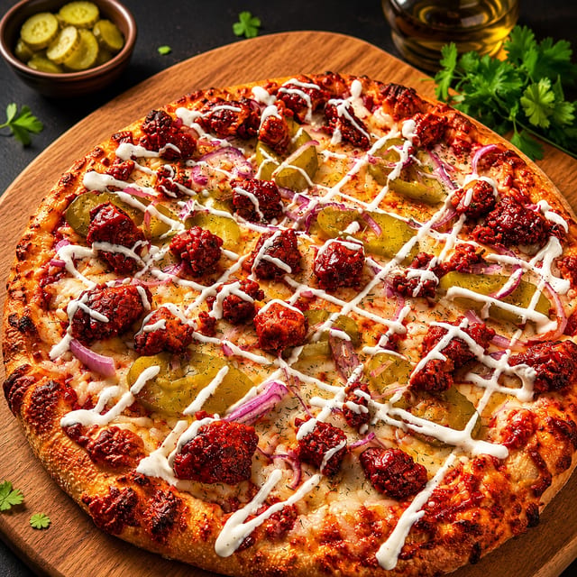 The Nashville Hot Pizza.