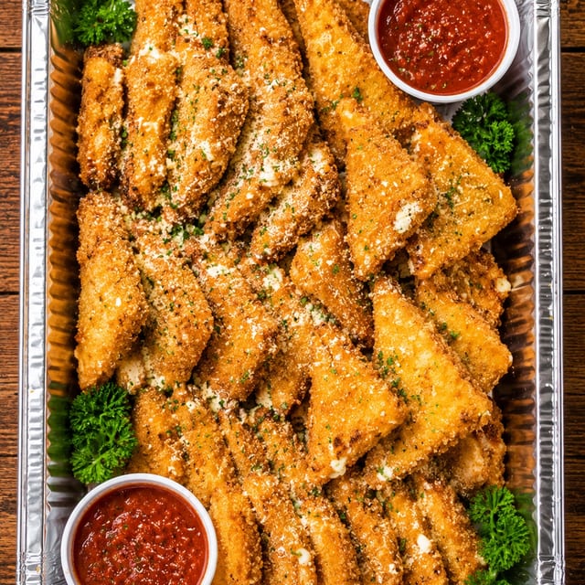Fried Mozzarella 30 pieces.