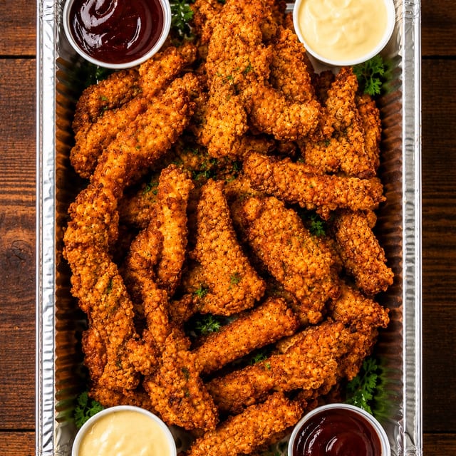 Chicken Tender Platter 30 pieces.