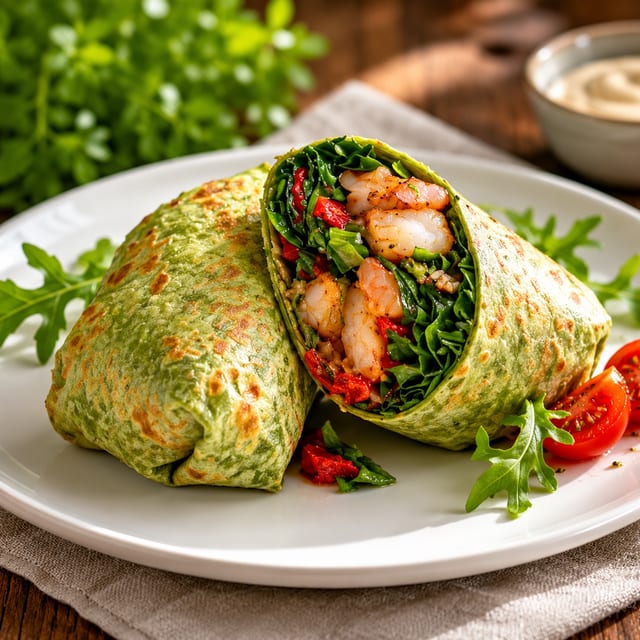 Shrimp Wrap.