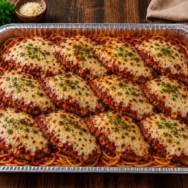 Chicken Parmigiana.